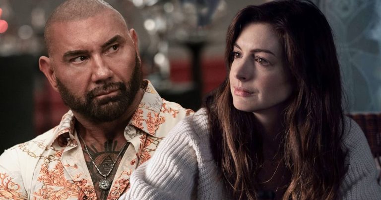 Anne Hathaway and Dave Bautista to star in an untitled wedding sting comedy with a screenplay from The Adam Project’s Jonathan Tropper