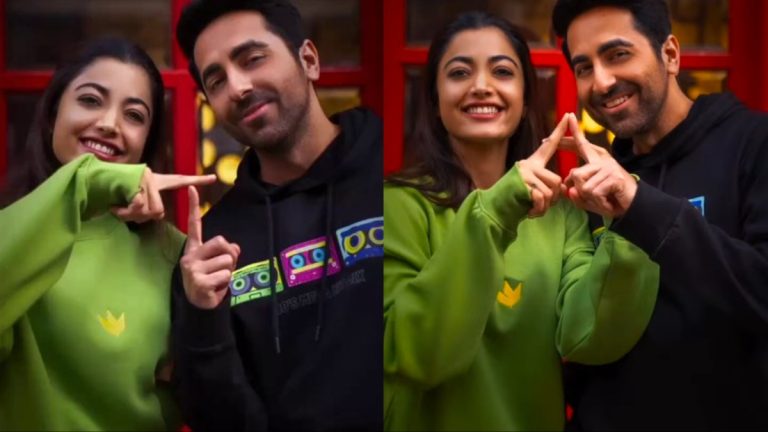 Ayushmann Khurrana & Rashmika Mandanna Serve Smiles As They Wish Fans A ‘Thama-Ke-Daar’ Start To 2025