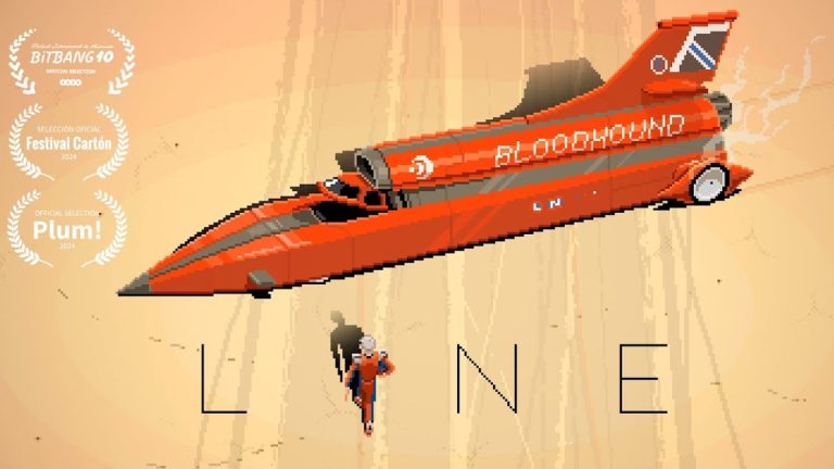 Cool Pixel Art Animated Short Film LINE Centers on Testing a Supersonic Vehicle — GeekTyrant