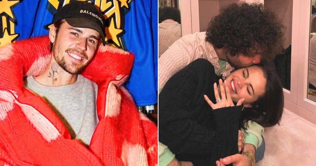 Justin Bieber Reacts To Selena Gomez’s Engagement To Benny Blanco, Marking The End Of An Era!