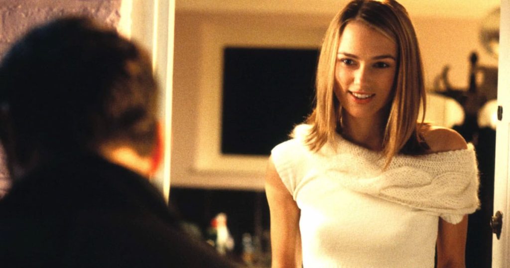 Keira Knightley on the “stalkerish” scene from Love Actually