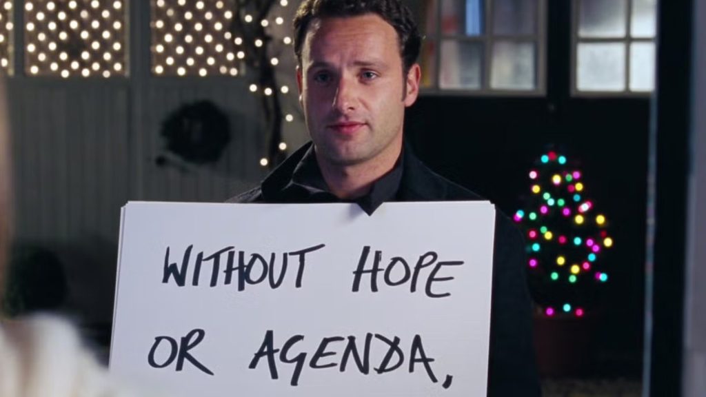 LOVE ACTUALLY Director Says Editing the Film Was a “Catastrophe” and He Just Learned People Think Andrew Lincoln’s Character Is a Stalker — GeekTyrant