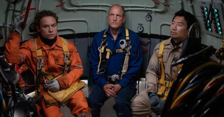 Last Breath Poster Previews Woody Harrelson & Simu Liu’s Deep-Sea Diving Movie