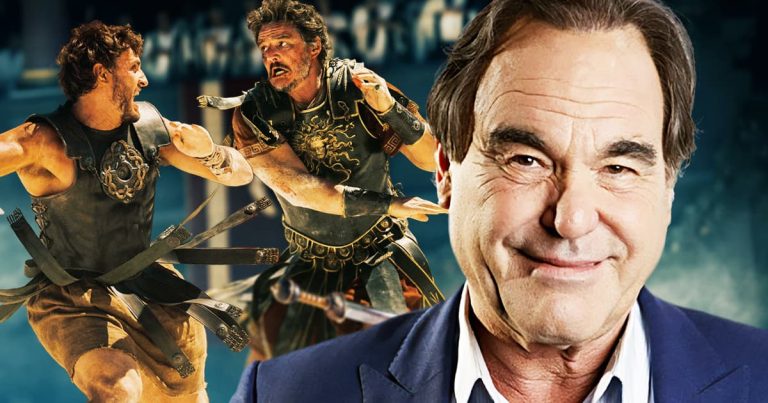 Oliver Stone says Ridley Scott’s Gladiator II is “empty calories”