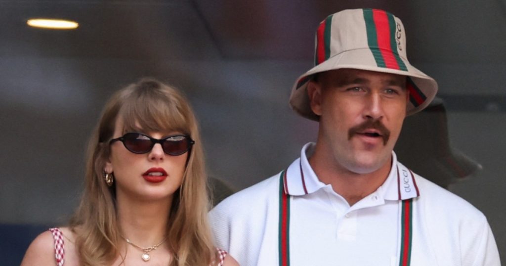 Taylor Swift & Travis Kelce Enjoy Eras Tour-Themed Party With Mahomes