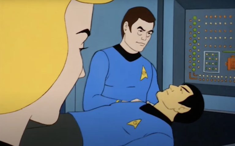 The Animated STAR TREK Characters Sing “You’re a Mean One, Mr. Spock” — GeekTyrant