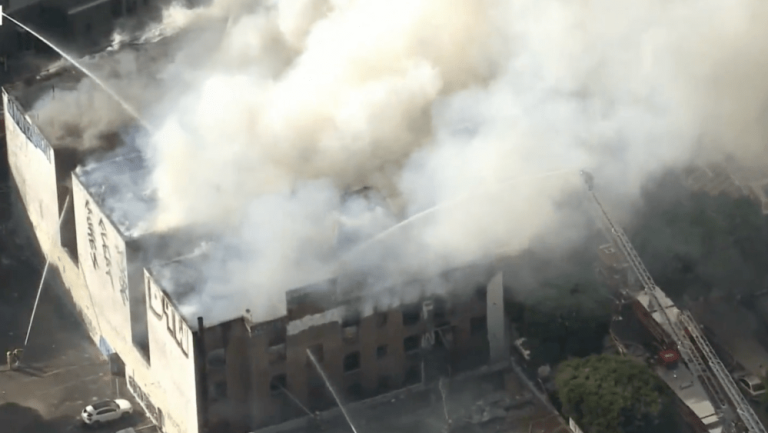 The Doors ‘Morrison Hotel’ Building in Downtown LA Damaged by Fire