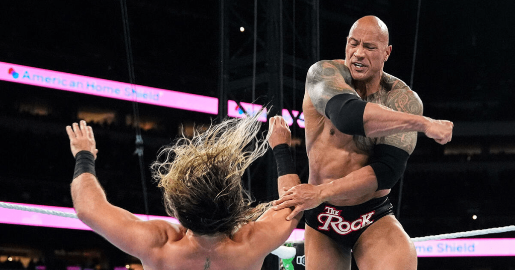 The Rock Reflects on His In-Ring Return at WWE WrestleMania 40