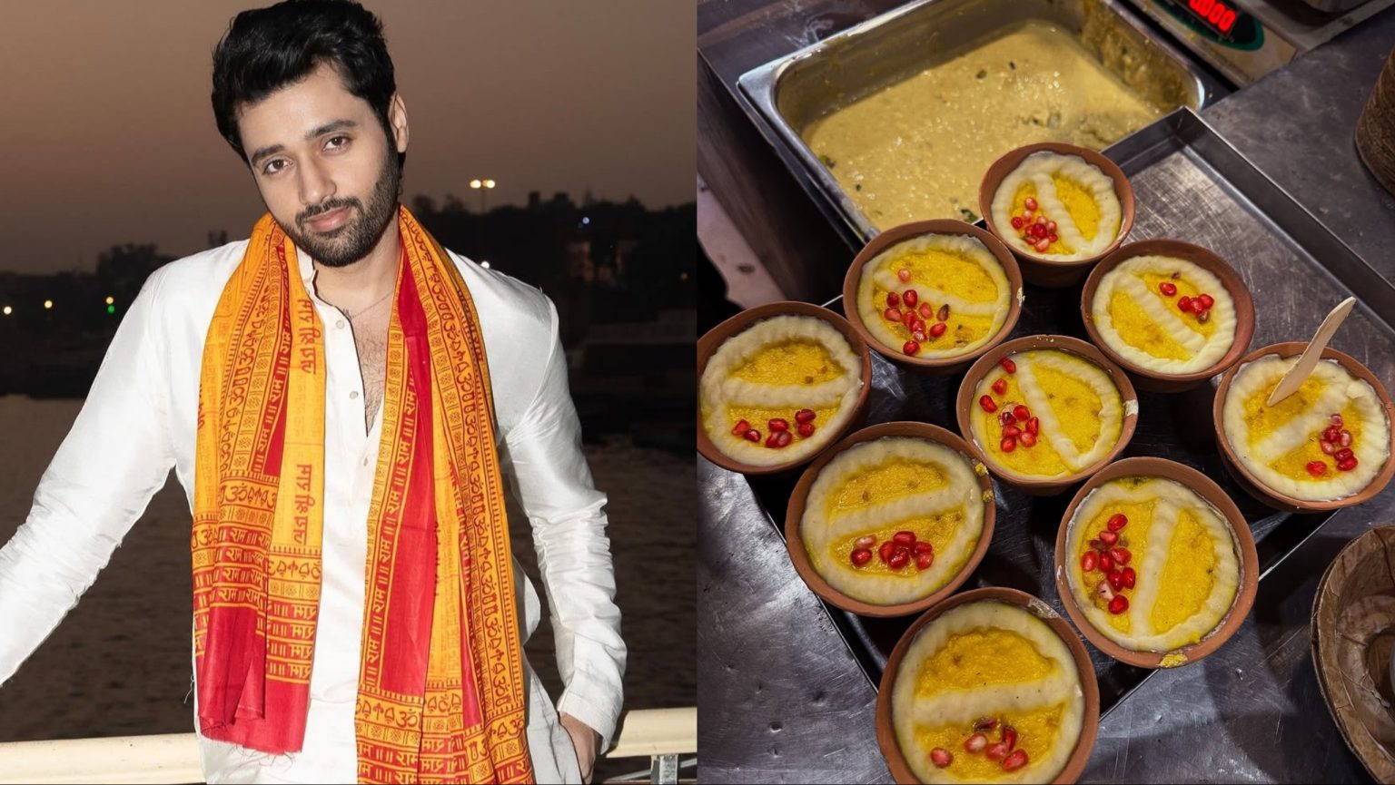 Utkarsh Sharma Attends Ganga Aarti In Varanasi, Enjoys Traditional Sweet ‘Malaiyo’ Ahead of Vanvaas Release On Dec 20