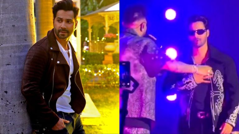 Varun Dhawan Makes Surprise Entry At Karan Aujla’s Delhi Concert To Promote Baby John, Grooves To ‘Jee Ni Lagda’