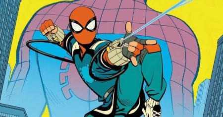 A retro animated blast brilliantly reinvents Peter Parker’s origin