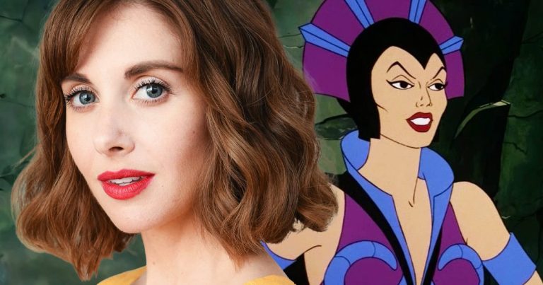 Alison Brie is working on getting buffed up to play Evil-Lyn