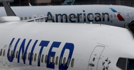 American Airlines Plane Hits United Jet at Chicago Airport