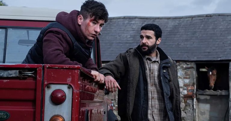 Barry Keoghan and Christopher Abbott go to war over livestock in the increasingly intense trailer for Bring Them Down