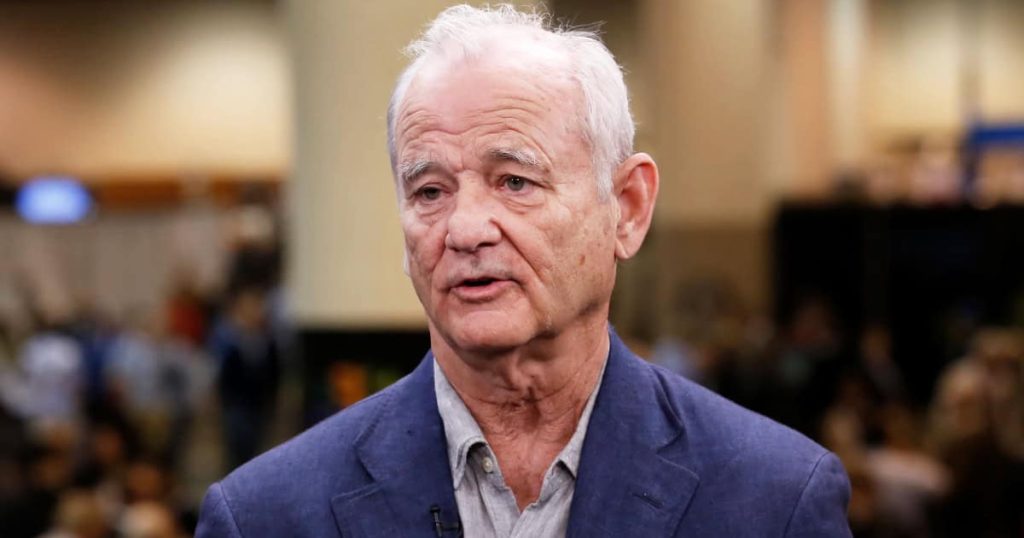 Bill Murray says laziness has kept him from starring in movies