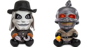 Blade and Torch of the Puppet Master films join Phunny Plush line