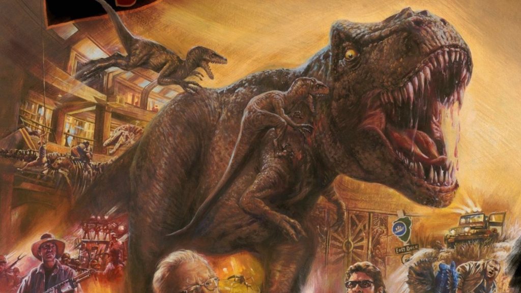 Cool JURASSIC PARK Poster Art Created By Kwow — GeekTyrant