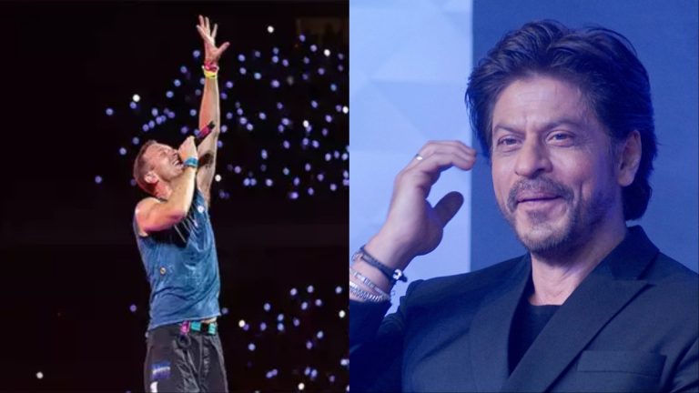 Crowd Erupts With Joy As Chis Martin Mentions King Khan During Coldplay’s Mumbai Concert