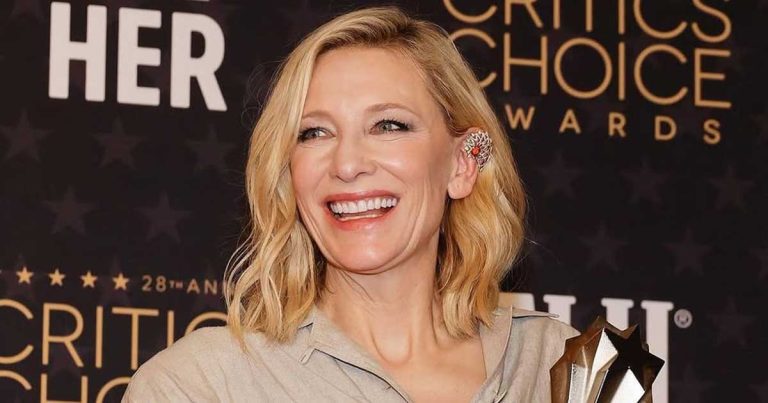 Did Cate Blanchett Recycle Her Stunning Gold Gown From Cannes 2024?