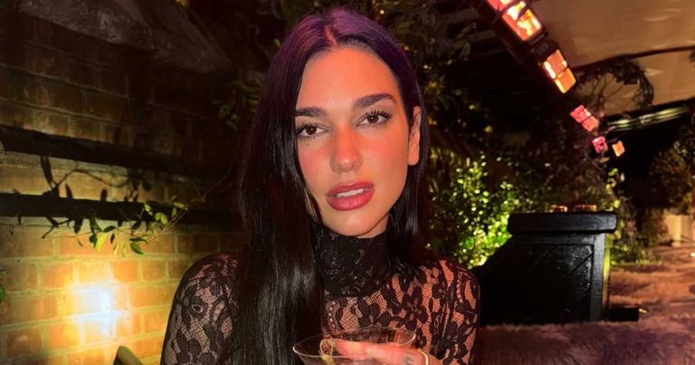 Dua Lipa Stuns In Feathered Bralette At Engagement Party, Shares Kiss With Callum Turner Amid New Year Festivities