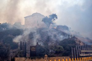 Getty Center, Villa Remain ‘Safe And Stable’ As Evac Level Downgraded