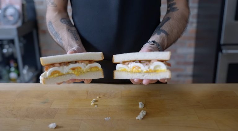 How To Make The Gas Station Egg Salad Sandwich from FUTURAMA