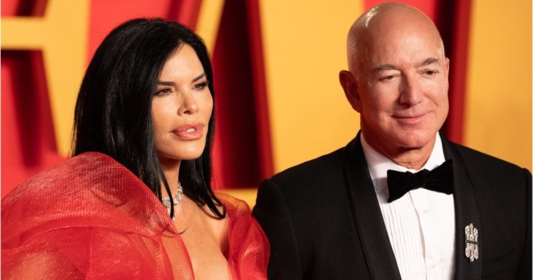 Jeff Bezos’ Fiancee Lauren Sanchez Faces Backlash for Her Inauguration Outfit