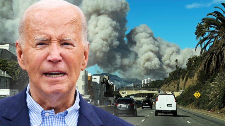 Joe Biden Stuck In LA As Wildfires, Harsh Winds Hit Area