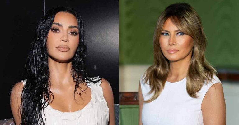 Kim Kardashian Slammed For Sharing Melania Trump’s Inauguration Ceremony Look: “Out Of Touch Psychopath”