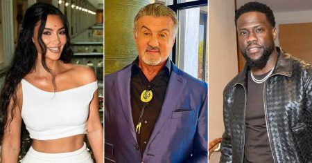 Kim Kardashian, Sylvester Stallone & Kevin Hart Slammed For Wasting Water Amid LA Fire Crisis