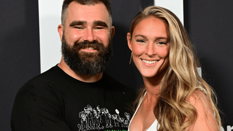 Kylie Kelce Slams Podcast Haters, Beats Joe Rogan on the Charts