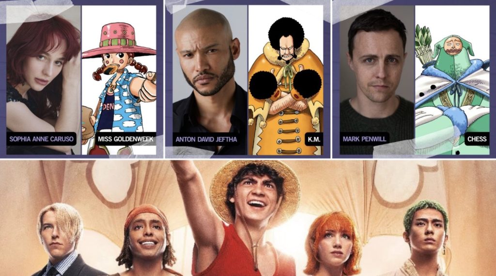 Live Action ONE PIECE Series Casts Sophia Anne Caruso, Mark Penwill and Anton David Jeftha — GeekTyrant