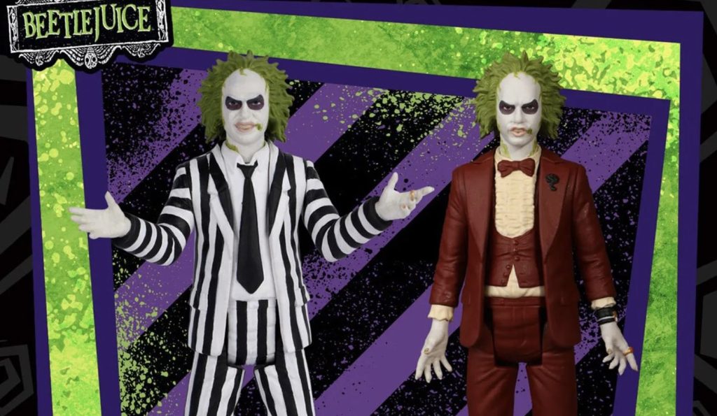 Mezco Toyz Reveals Its BEETLEJUICE Retro Action Figures — GeekTyrant