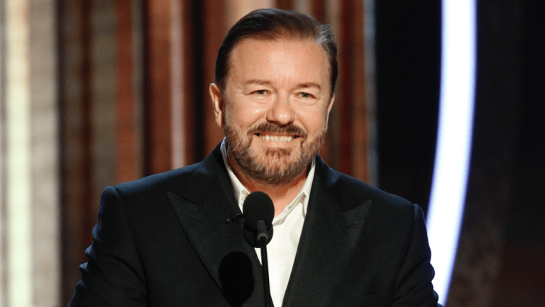 Ricky Gervais Roasts Diddy, Timberlake Drunk Driving in Golden Globes Jokes