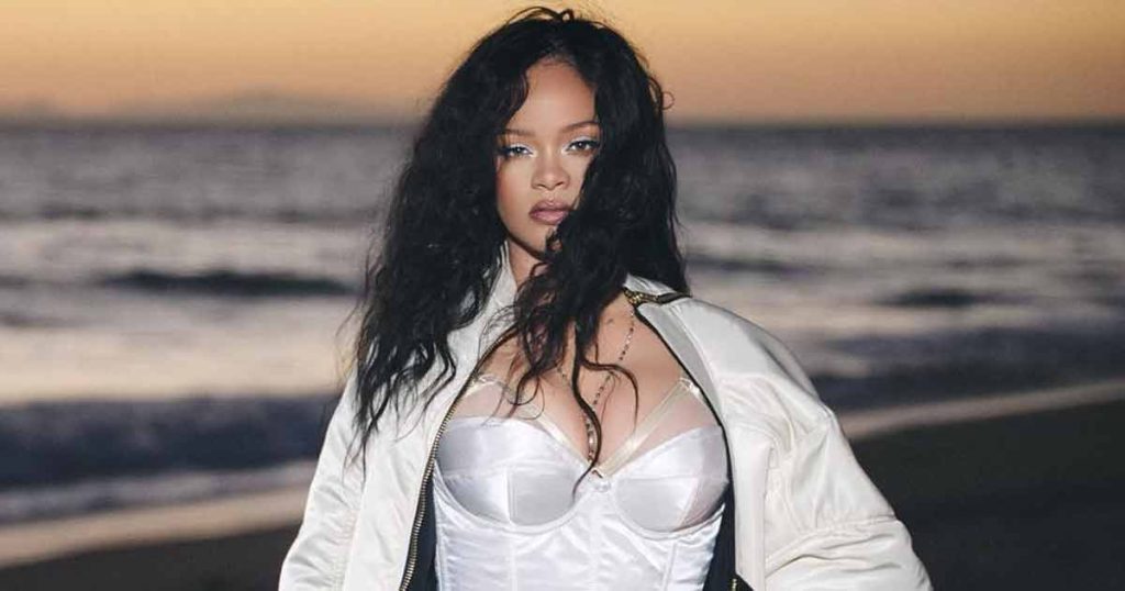 Rihanna Slays In Fiery Red Lingerie For Savage X Fenty Valentine’s Day Drop, Flaunting Her Post-Baby Glow