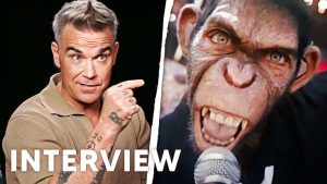 Robbie Williams & more on why the singer is played by a CGI monkey!