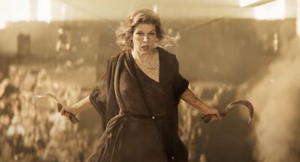 Trailer For Milla Jovovich and Dave Bautista’s IN THE LOST LANDS From Director Paul W.S. Anderson — GeekTyrant