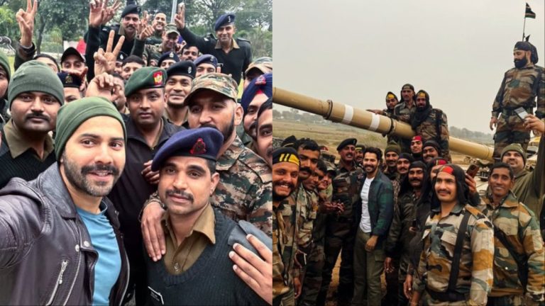 Varun Dhawan Spends Time With ‘Real Heros’ Of India Amid Border 2 Shoot Preparations (See Pics)