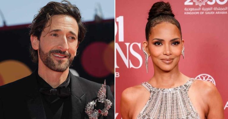 When Adrien Brody Celebrated His Oscar Win By Non-Consensually Kissing Halle Berry On Stage (Could The Brutalist Star Win Again?)