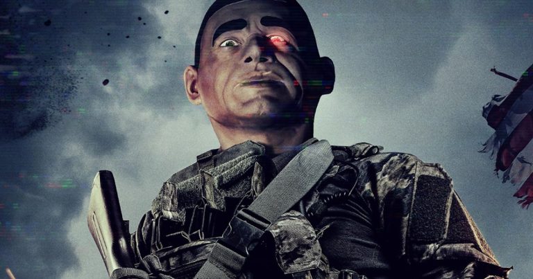 A Deadly Cold War Era Robot Hunts Down Veteran Marines in Exclusive Armed Trailer