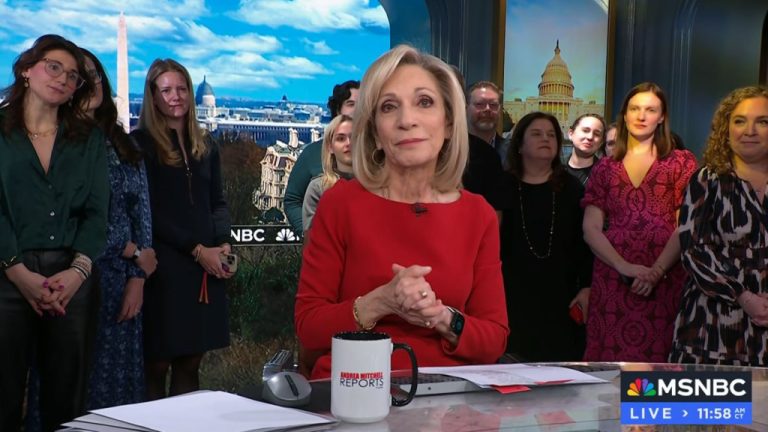 Andrea Mitchell Anchors Final MSNBC Show With Surprise Sendoff