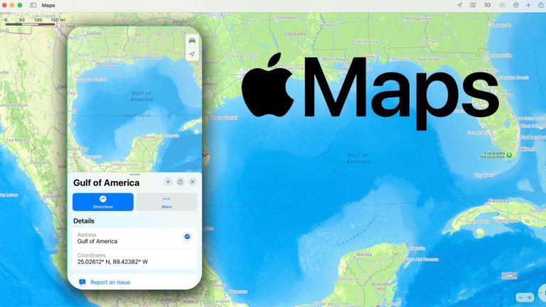 Apple Maps Follows Google Renaming Gulf Of Mexico To Gulf Of America After Donald Trump’s Executive Order