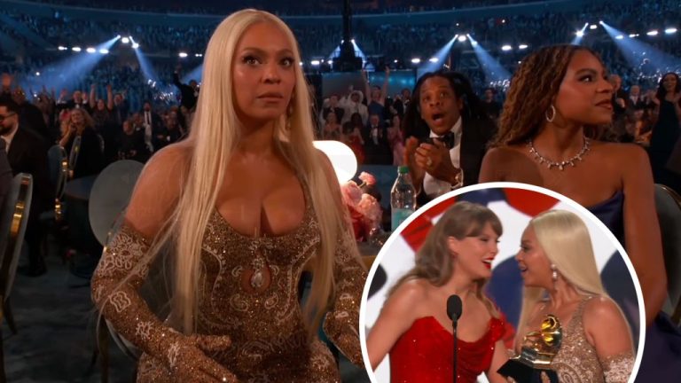 Beyoncé Shocked Face Goes Viral After Country Album Win At Grammys; Taylor Swift Presents Award