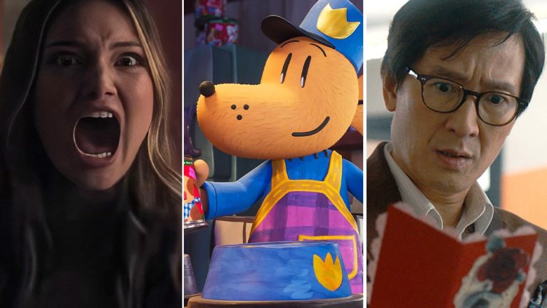 Box Office: ‘Dog Man’ Still Off the Leash at No. 1, ‘Heart Eyes’ and ‘Love Hurts’ Beat Slowly in Quiet Super Bowl Weekend