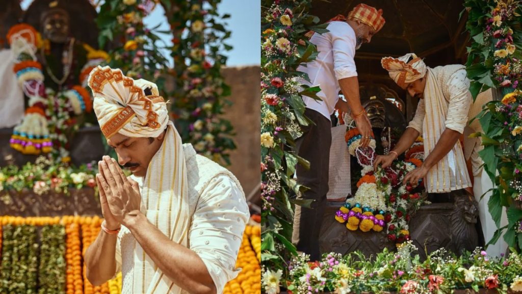 Chhaava: Vicky Kaushal Prays With Folded Hands, Pays His First-Ever Visit To Raigad Fort On Shivaji Jayanti 2025