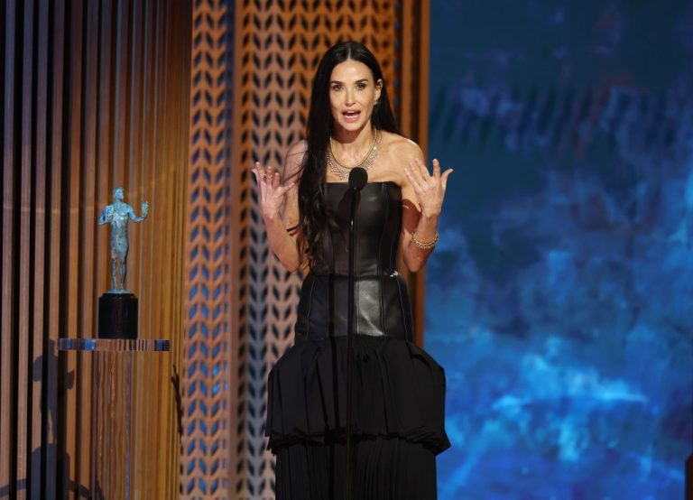 Demi Moore Wins SAG Award For Best Lead Actress In Film