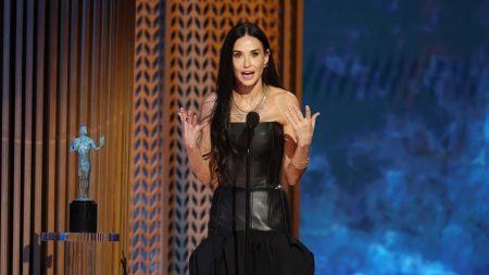 Demi Moore Wins SAG Award for Best Actress