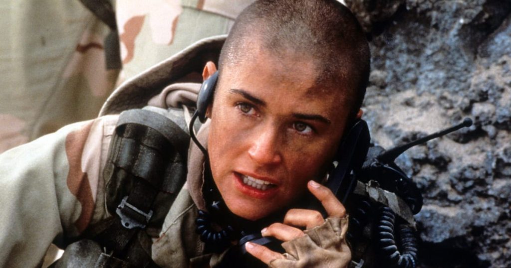 Demi Moore picks a side in the G.I. Jane Oscar slap