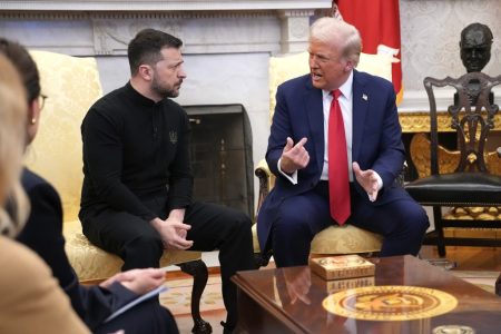 Donald Trump Shouts At Ukraine’s Volodymyr Zelensky In Stunning Oval Office Exchange