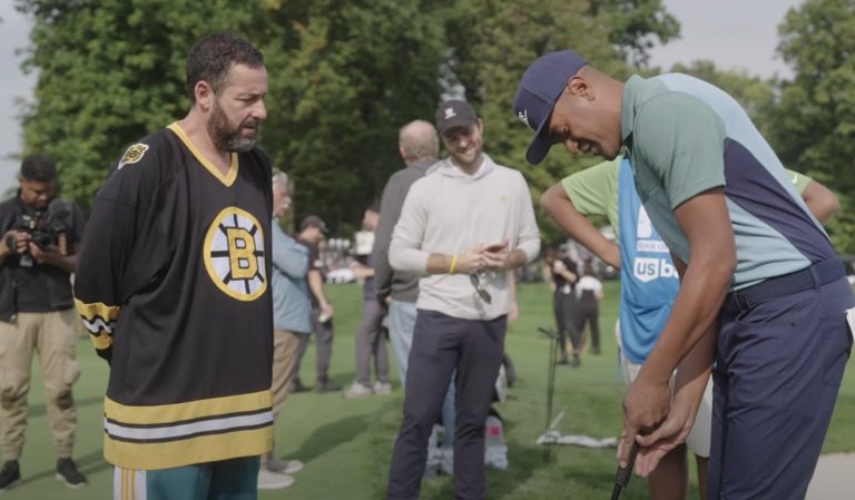 HAPPY GILMORE 2 Behind the Scenes Video Features Pro Golfers Visiting the Set — GeekTyrant